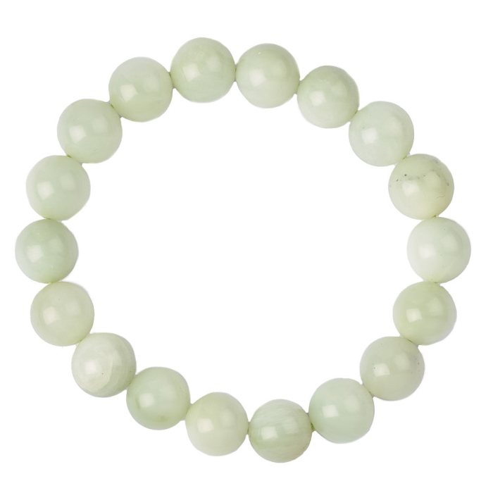10mm New Jade Bead Bracelet (1pc)