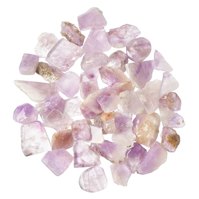 Amethyst Freeform Slabs, 4/15mm x 30/70mm (KGS)