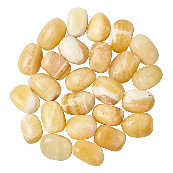 Orange Calcite Tumblestone Refill (25pcs)