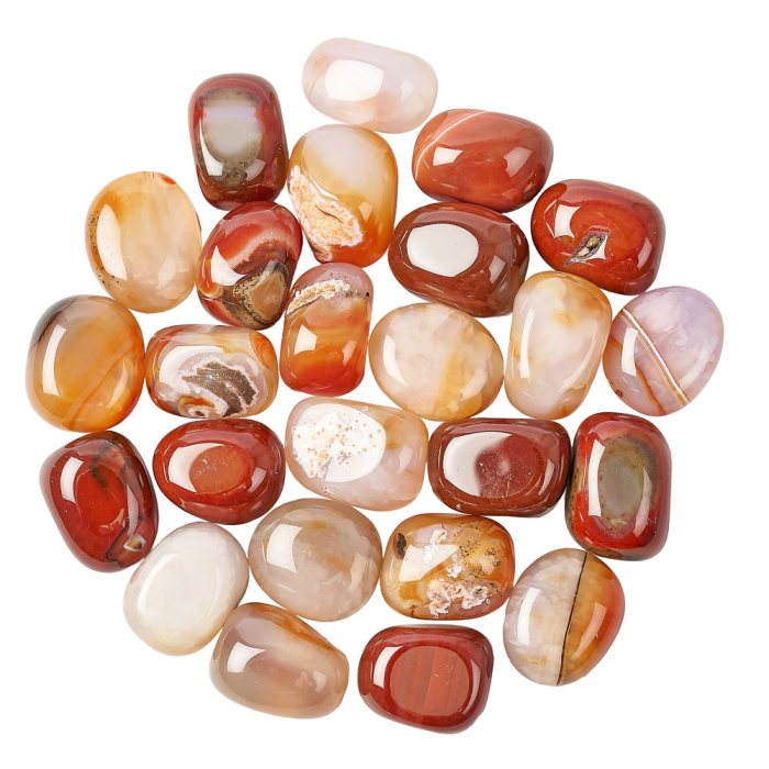 Carnelian Tumblestone Refill (25pcs)