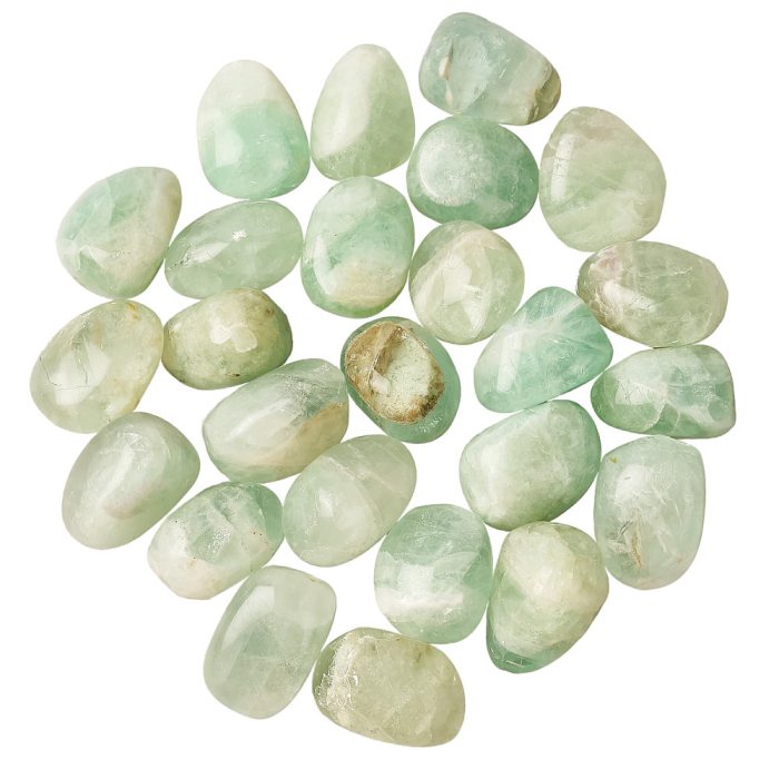 Green Fluorite Tumblestone Refill (25pcs)