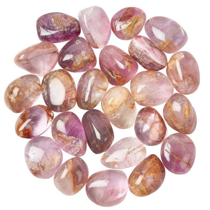 Purple Fluorite Tumblestone Refill (25pcs)