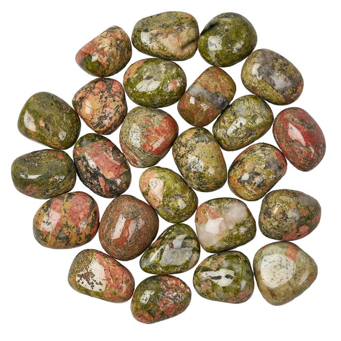 Unakite Tumblestone Refill (25pcs)