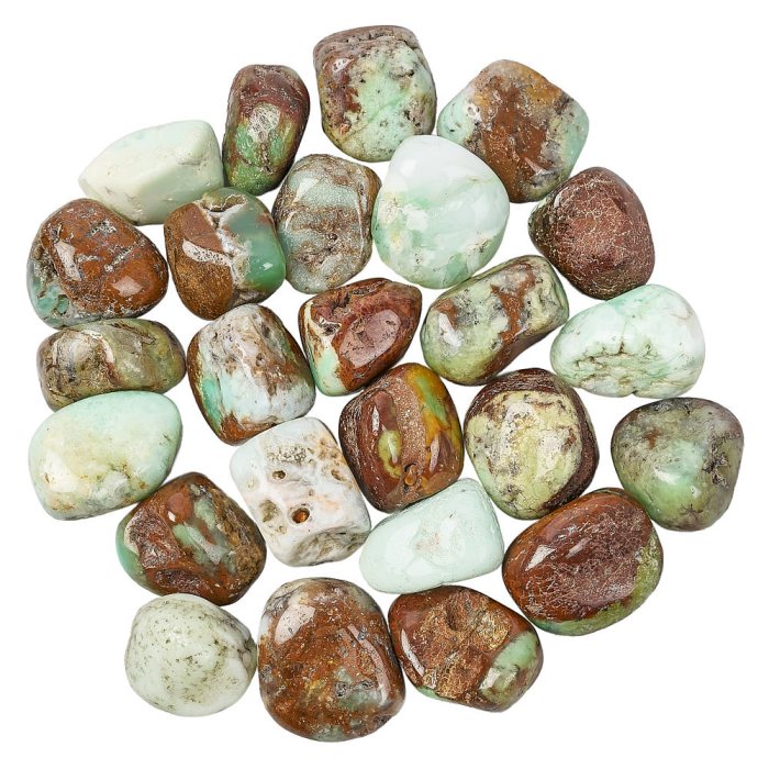 Chrysoprase Tumblestone Refill (25pcs)