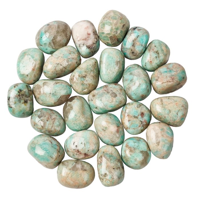 Green Amazonite Tumblestone Refill (25pcs)