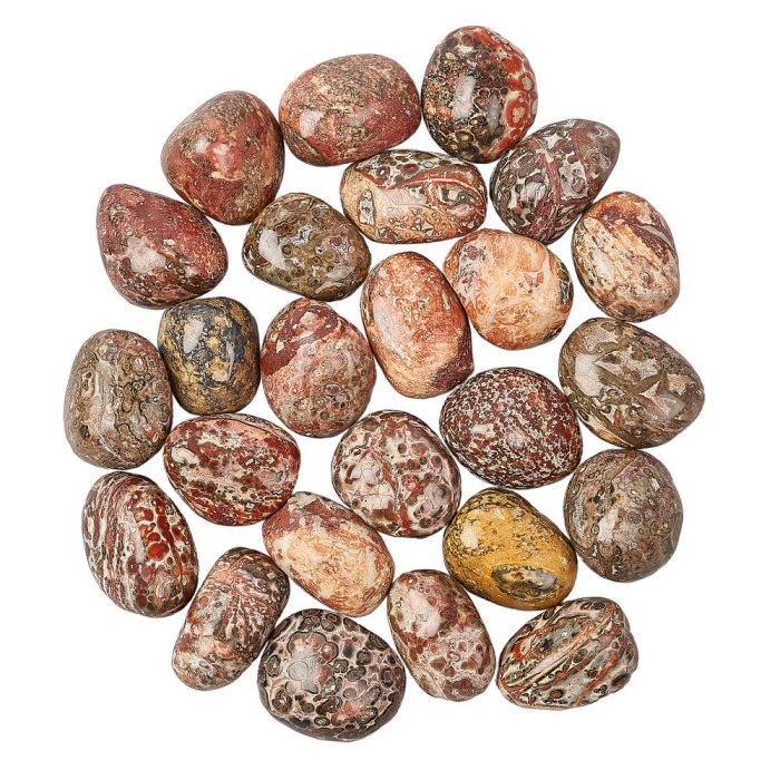 Leopardskin Jasper Tumblestone Refill (25pcs)