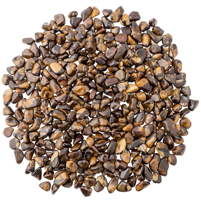 Jasper Autumn Leaf Tumblestone, South Africa (KGS) 