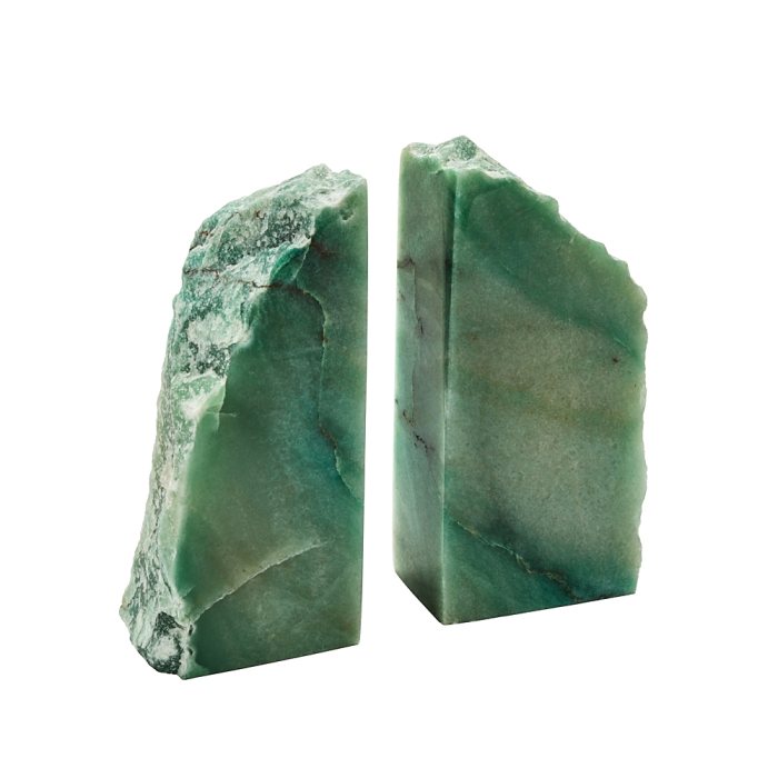 Green Aventurine Bookends (3-4kg) (Pair) NETT