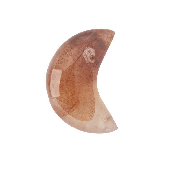 Red Hematoid Half Moon 50mm, Madagascar (1pc) NETT