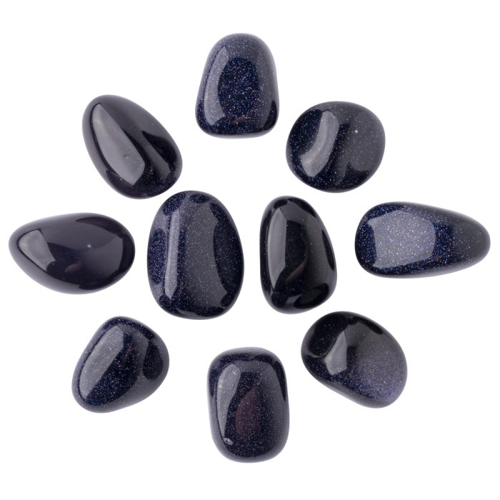 Blue Goldstone Tumblestone Starter Pack Refill (10pc) NETT