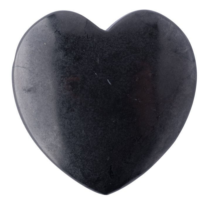 Shungite Pendant Heart 30-35mm (1pc)