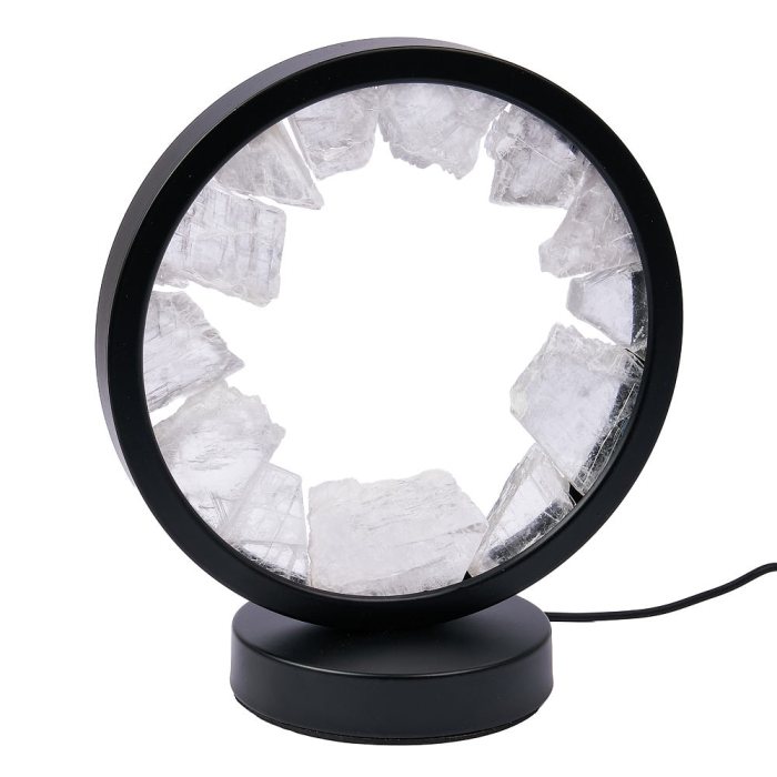 Selenite Round USB Lamp (1pc) NFD