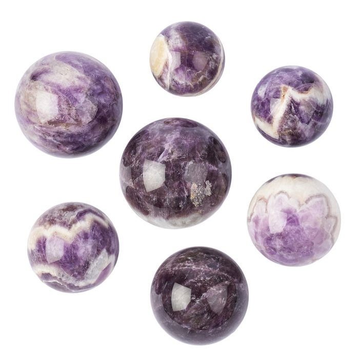 Dream Amethyst Spheres (KGS) NFD