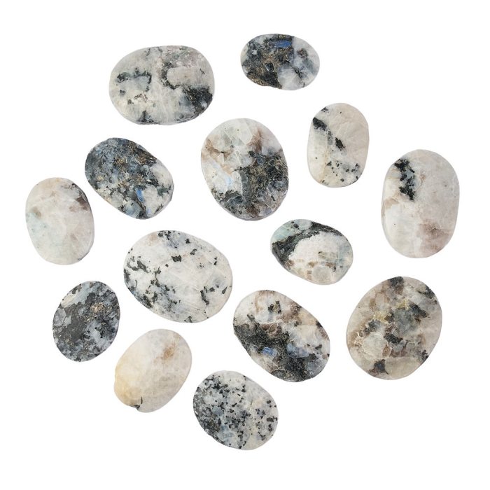 Rainbow Moonstone Palmstones (Kg) NFD