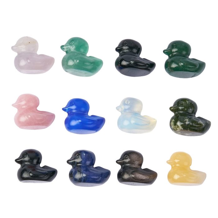 Assorted Duck Carvings (12pcs)