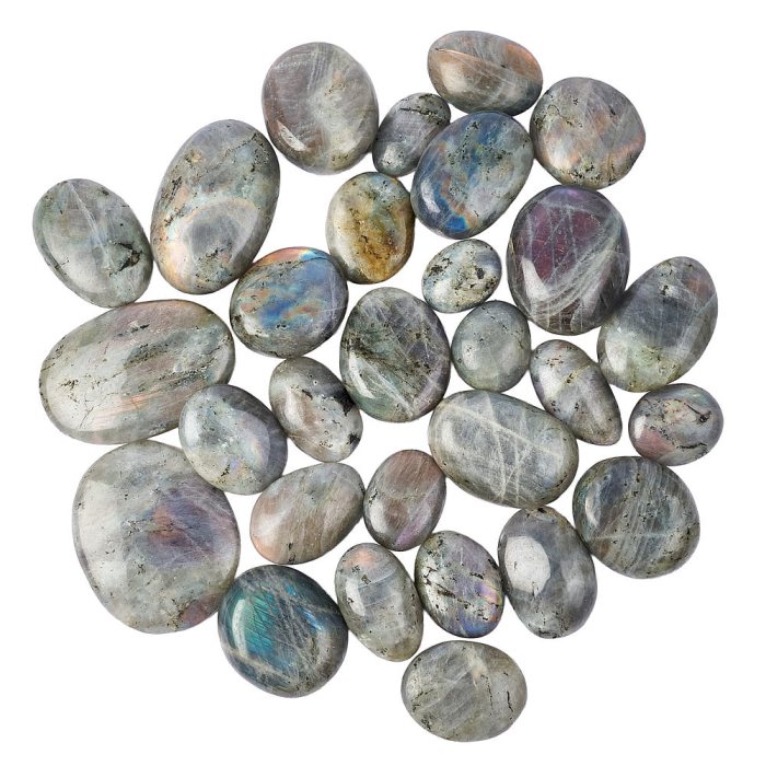 Grey Labradorite Galet (kgs)
