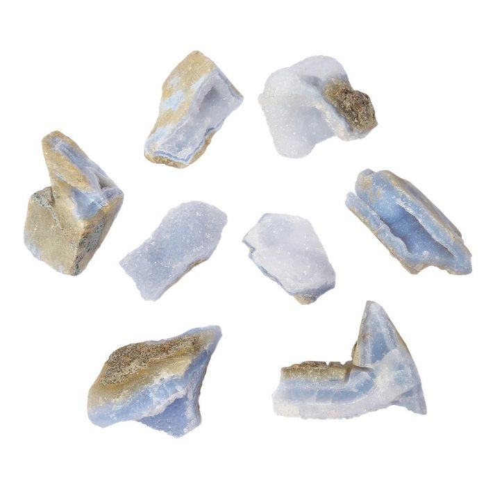 Blue Lace Agate Geodes (Kgs) NFD