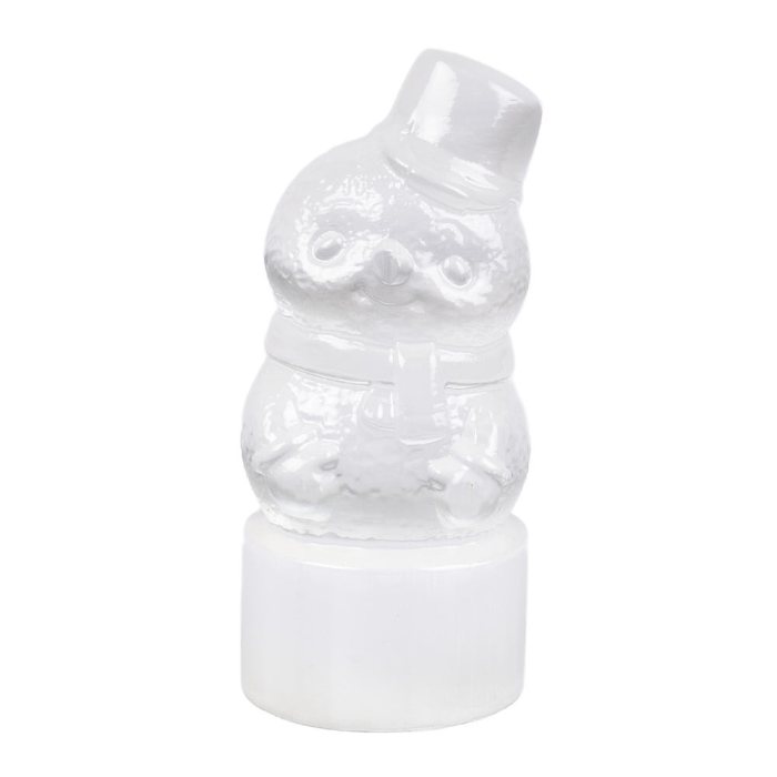 Selenite Snowman, 95mm (1pc) NFD