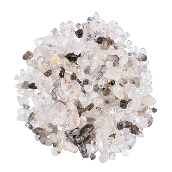 Herkimer Diamond Tumbled Chips, 5-7mm (100g)