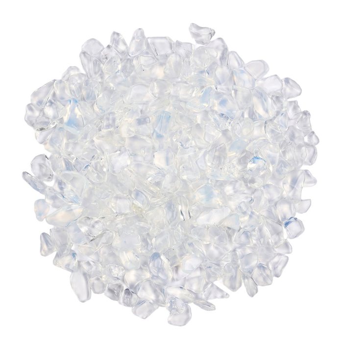 Opalite Tumbled Chips, 7-9mm (100g)