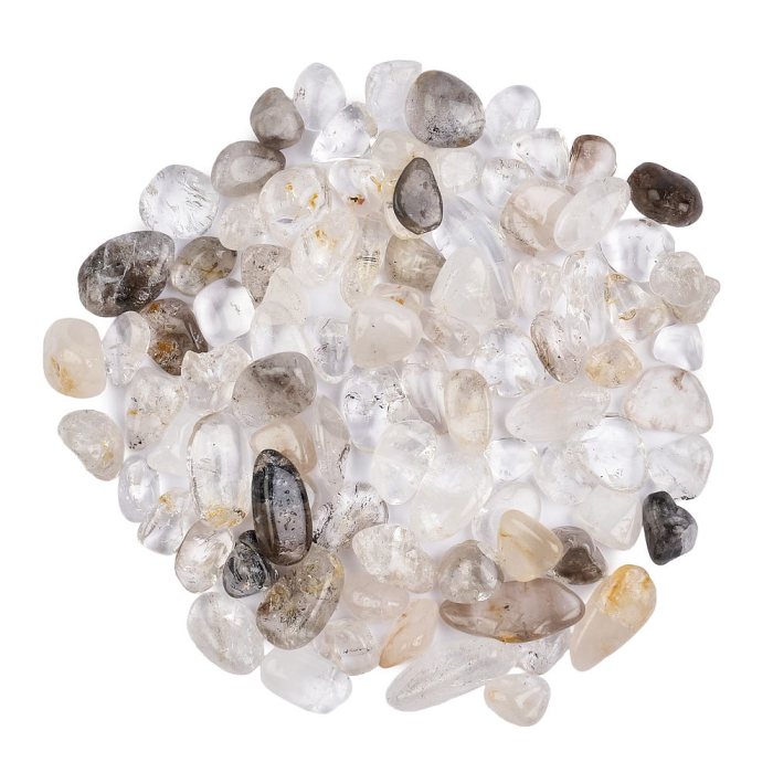 Herkimer Diamond Tumbled Chips, 8-12mm (100g)