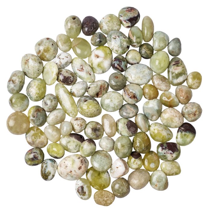 Golden Prehnite Tumblestones (KG) NFD