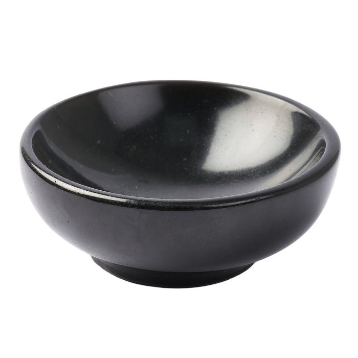 Black Obsidian Bowl, dia 6cm (1pc) NFD