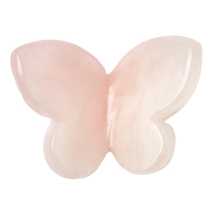 Rose Quartz Butterfly (1pcs)