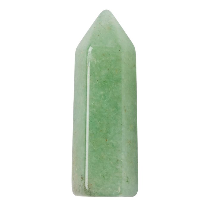Green Aventurine Generator Point, 38mm (1pc) NFD