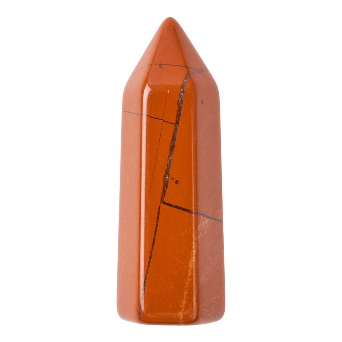 Red Jasper Generator Point, 38mm (1pc) NFD