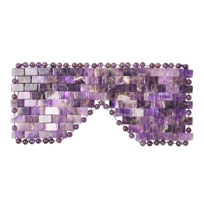 Amethyst Bead Eye Mask (1pc) NFD