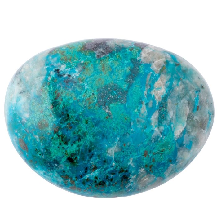 Chrysocolla A Grade Tumblestone 20-40g, Peru (1pc) 