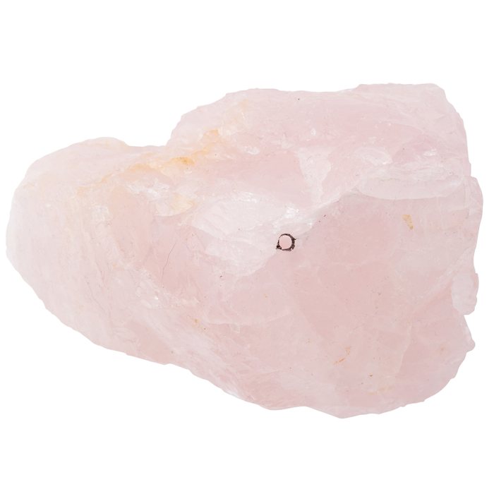 Rough Rose Quartz Incense Holder Extra Large Brazil (1pc) NFD