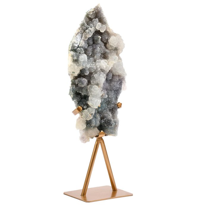 Amethyst Druze, Gold Stand 1.15kg (1pc)