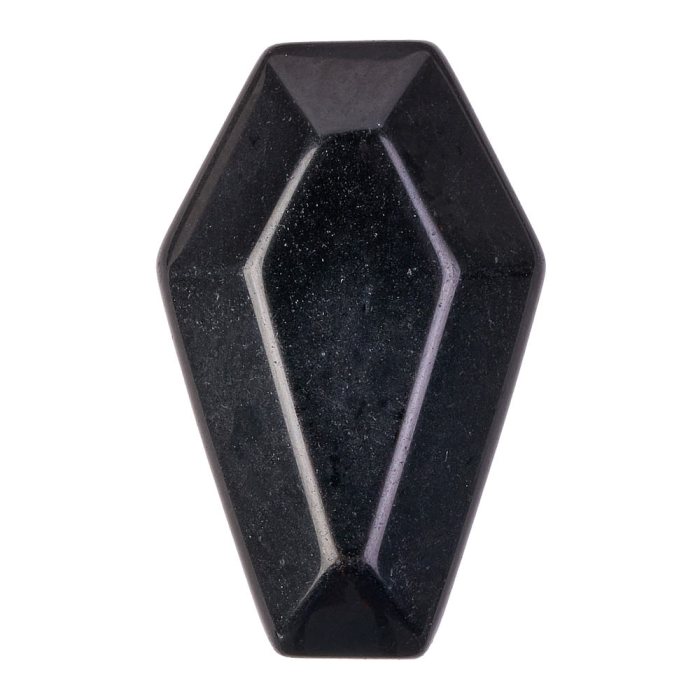 Black Obsidian Mini Coffin Carving 19x30mm (1pc) NETT