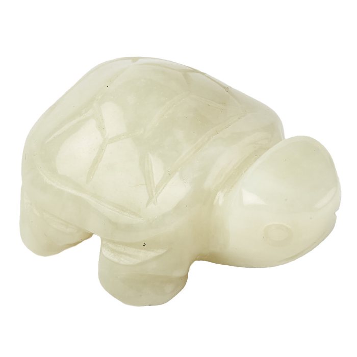 New Jade Turtle Carving (1pc)