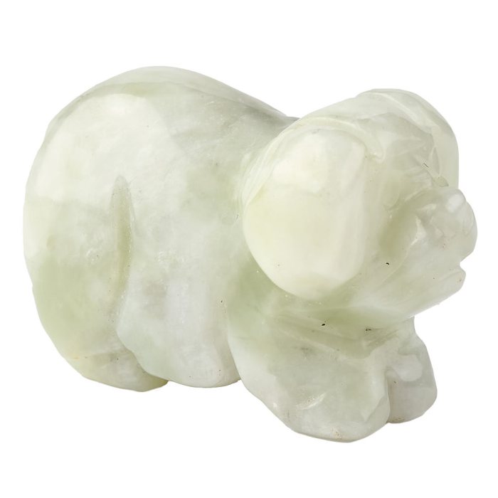 New Jade Pig Carving (1pc)