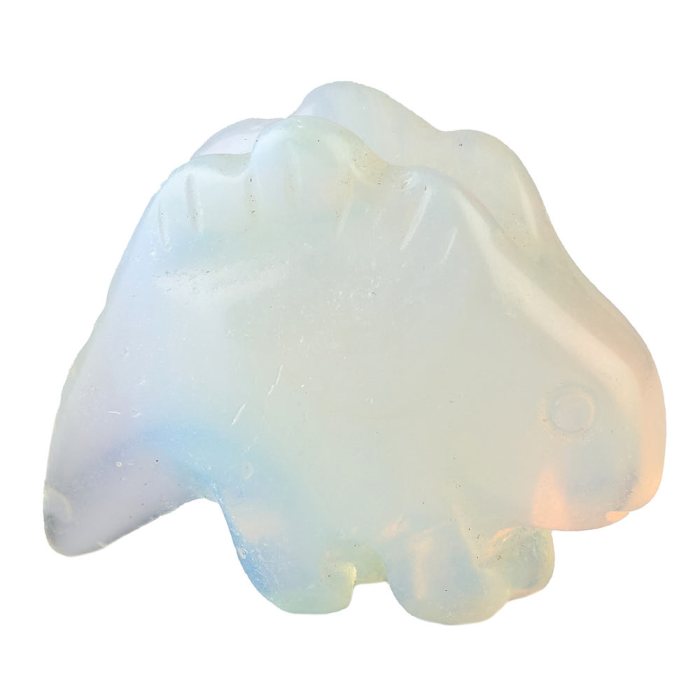 Opalite Stegasaurus Carving (1pc)