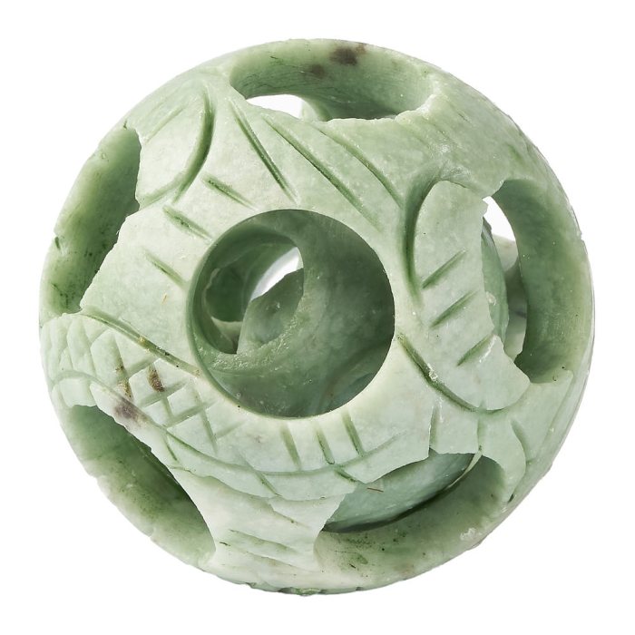 Serpentine Carved Sphere, 5cm (1pcs) NFD