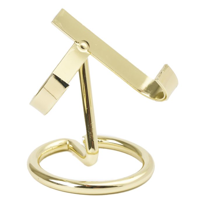 Metal Heart Stand Gold (1pc) 