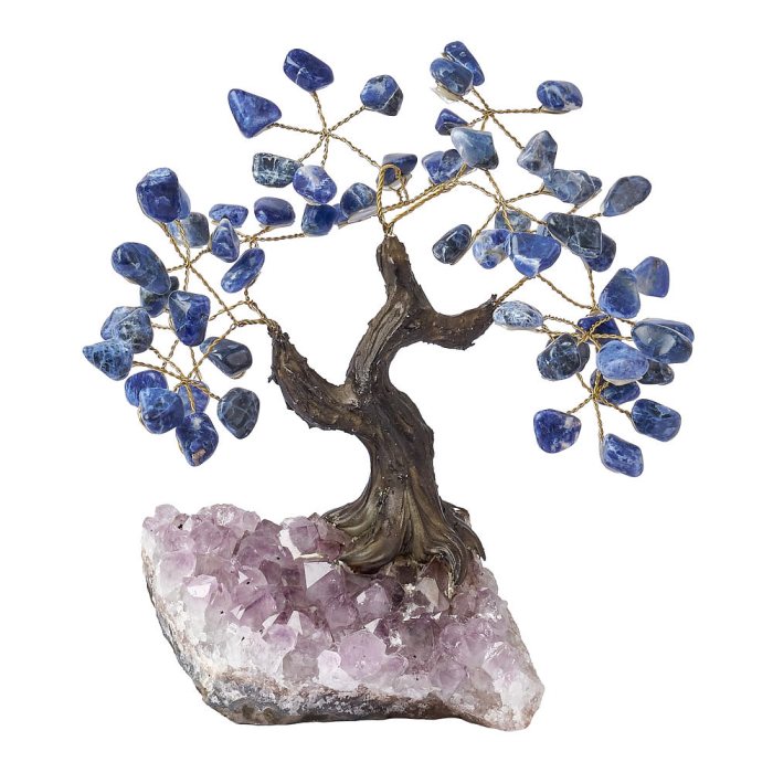 Sodalite Bonsai Tree, 12 Branches (1pc)
