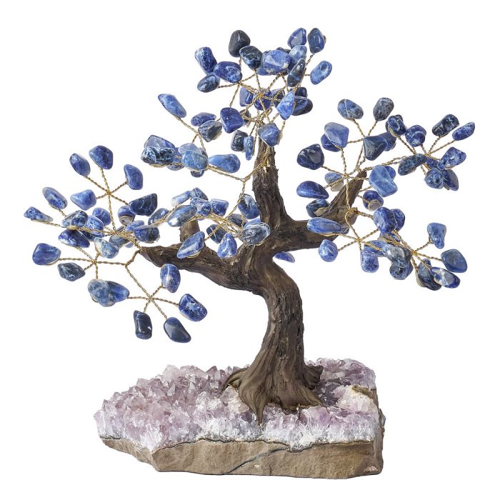 Sodalite Bonsai Tree, 24 Branches (1pc)