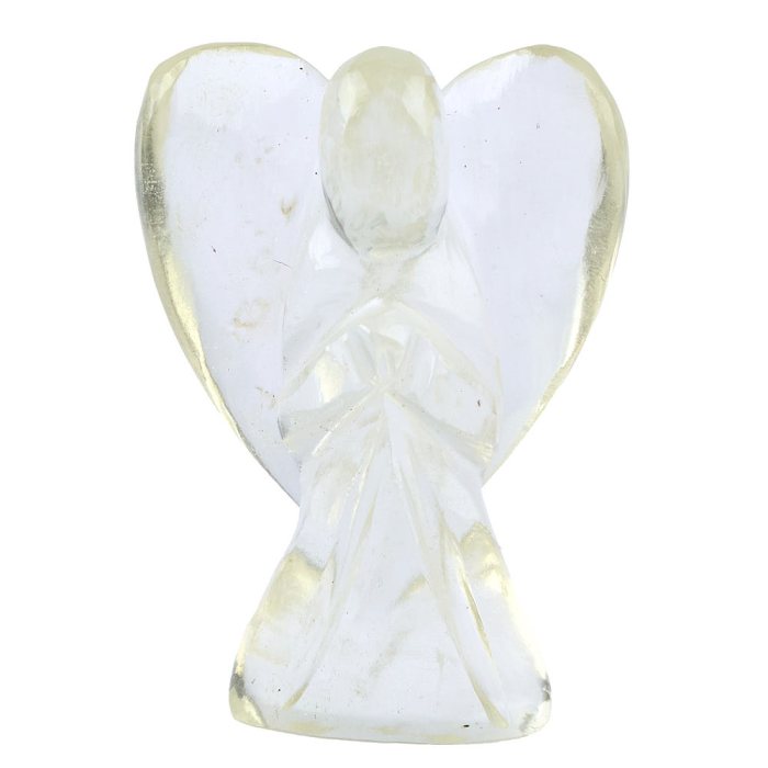 Libyan Desert Glass Angel Carving 2.9g (1pc)