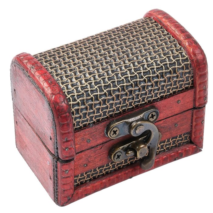 Treasure Chest Style 2, 8x5x6cm (6pcs) NFD