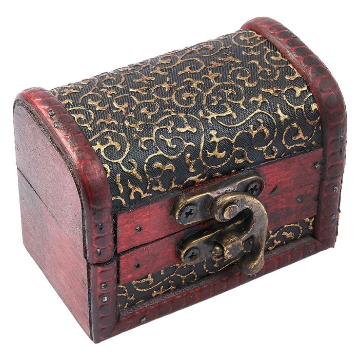Treasure Chest Style 3, 8x5x6cm (6pcs) NFD