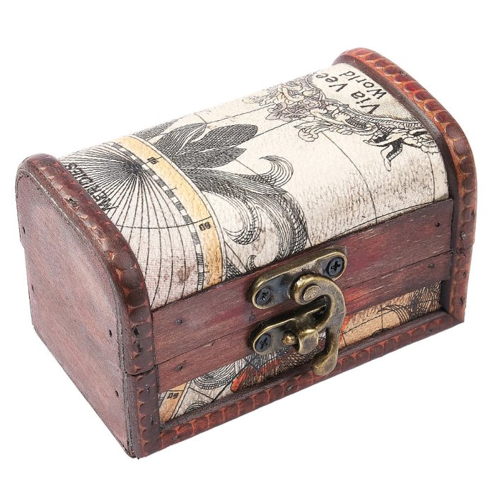 Treasure Chest Style 1, 10x6x6cm (6pcs) NFD