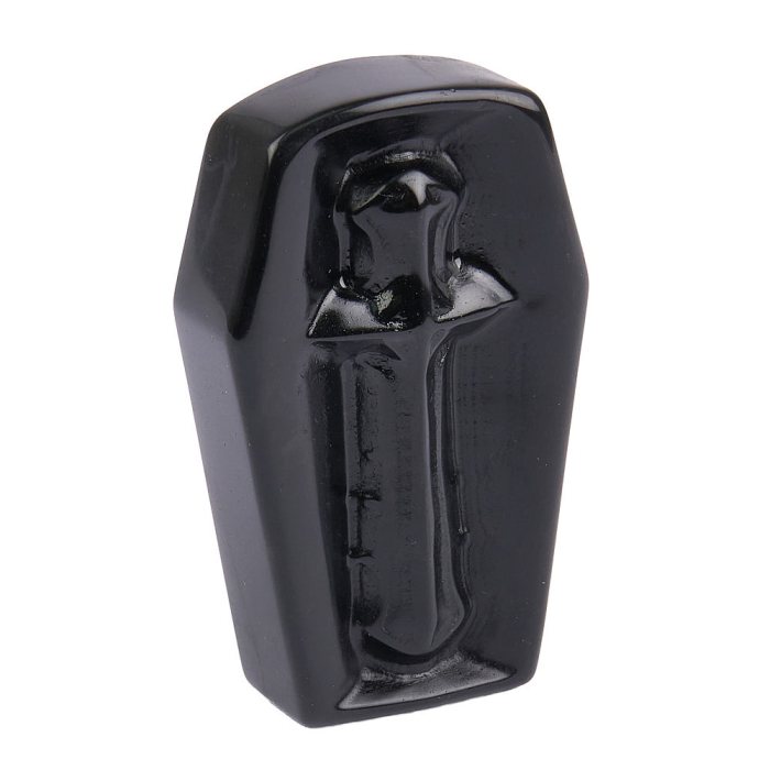 Black Obsidian Coffin, 6cm (1pc) NFD
