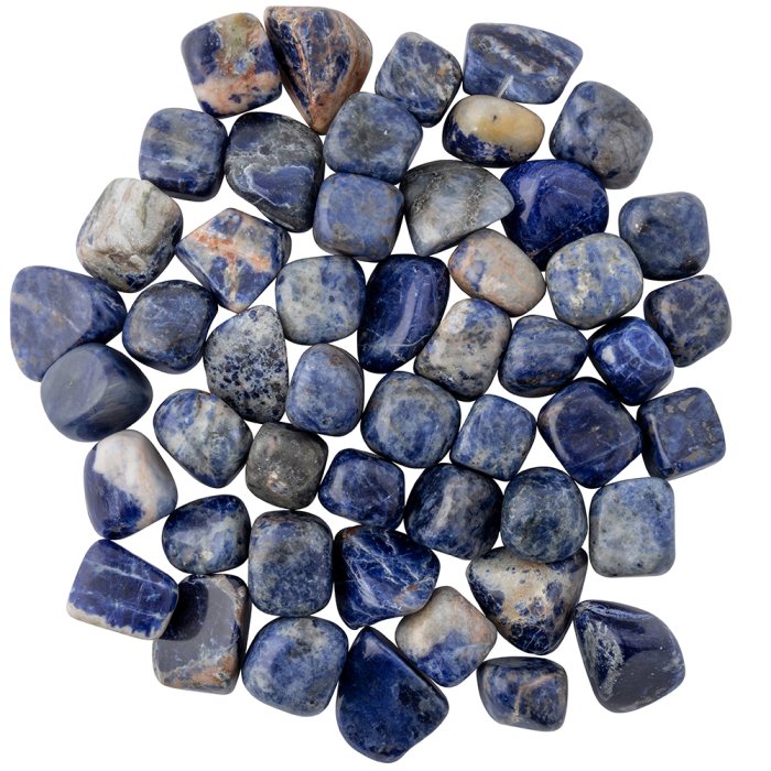 Sodalite Tumblestone Refill (50pcs) NETT