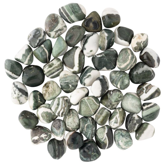 Green Sardonyx Tumblestone Refill (50pcs) NETT