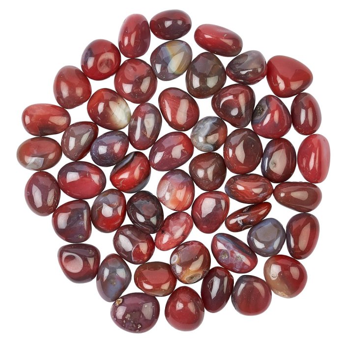 Red Agate Tumblestone Refill (50pcs)